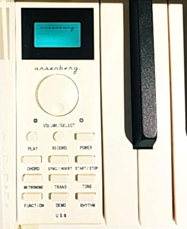 Arsenberg ADP1977BV3 Siyah Dijital Piyano 2024 Yeni Versiyon